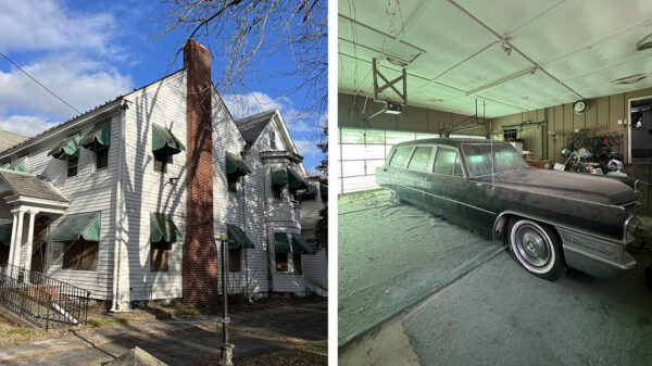 Creepy foto's en video: verlaten uitvaartcentrum in New York vastgelegd door urban explorer Ben James