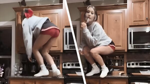 Heb je niet geleerd dat je nooit op een keuken mag dansen?