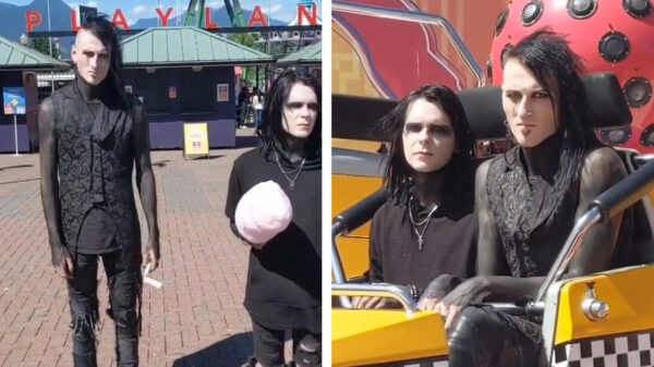 Een gezellig dagje pretpark met twee die-hard goths