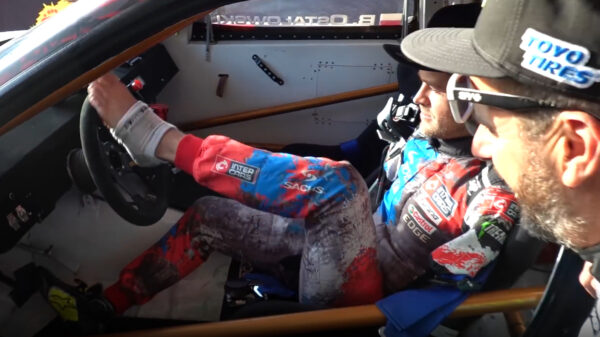 Bartosz Ostałowski laat zien dat je geen armen nodig hebt om te driften