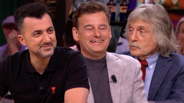 Eus doet een Johan Derksentje want hij wordt er helemaal ziek van!