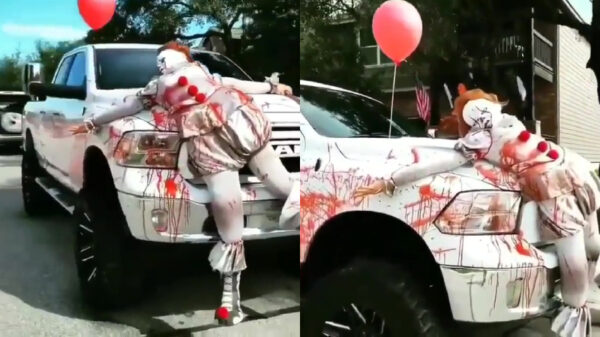 Je auto pimpen tijdens Halloween: deze kerel doet het goed