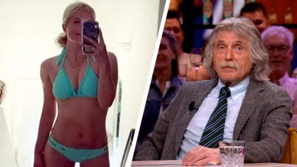 Ook Johan Derksen steunt gravin Eloise van Oranje en haar badpak-gate