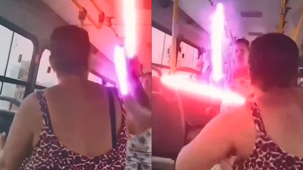 May the force be with deze twee vechtende Karens