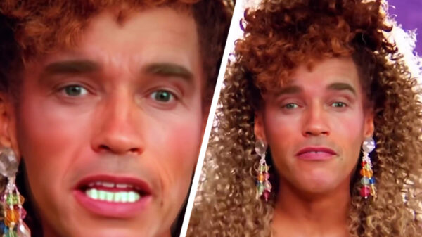 Verontrustende video bewijst dat Arnold Schwarzenegger een uitmuntende Whitney Houston zou zijn
