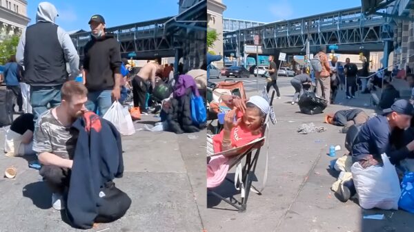 Ondertussen ziet Philadelphia eruit alsof je in een horrorfilm bent beland