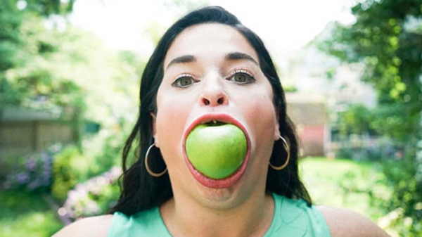 Samantha Ramsdell heeft nog steeds het bizarre record van allergrootste mond aller tijden