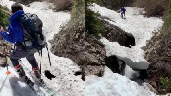 Skiër heeft meer geluk dan wijsheid