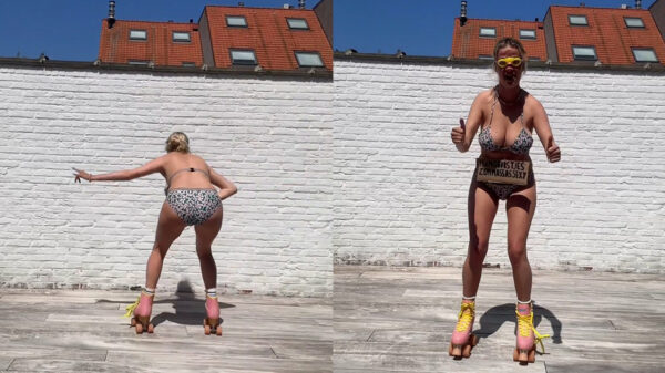 Dames en heren opgelet: Elodie Gabias heeft belangrijke mededeling