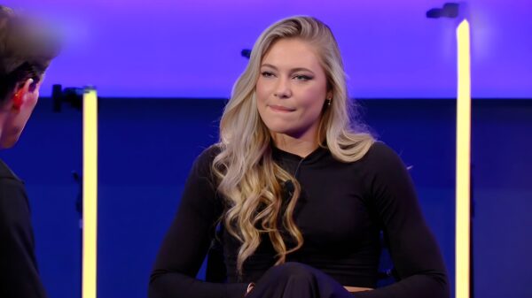 Ongemakkelijke Jutta Leerdam over privévraag Jake Paul tijdens College Tour