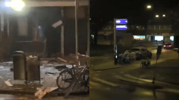 Bewoner filmt enorme ravage vlak na zoveelste plofkraak in Amsterdam