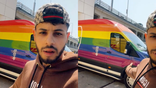 Bezorger PostNL is niet echt te spreken over de nieuwe kleuren van z'n busje