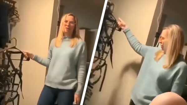 Dochter heeft wat uit te leggen als moeder door haar kledingkast snuffelt