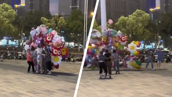 Ook een ballonverkoper heeft wel eens een ontzettende offday