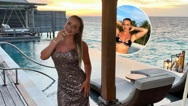 Met de piepkleine bikini van Emma Heesters krijg je hele gekke tan lines