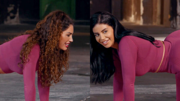 Goedemorgen: we starten vandaag met Yolanthes 'intense booty work-out'