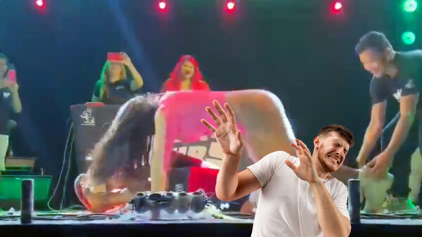 Deze pechvogel heeft meteen spijt van Surra de Bunda-lapdance