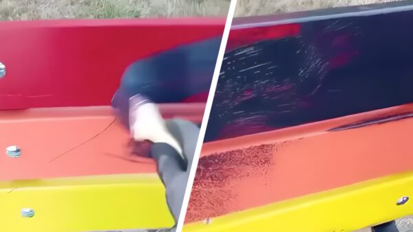 Aanhangers van 'Defend Limburg' bekladden regenboogbankje in Schinnen