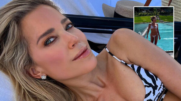 Sylvie Meis is slechts 1,58m maar heeft 2000 vierkante meter aan zwembad voor zichzelf