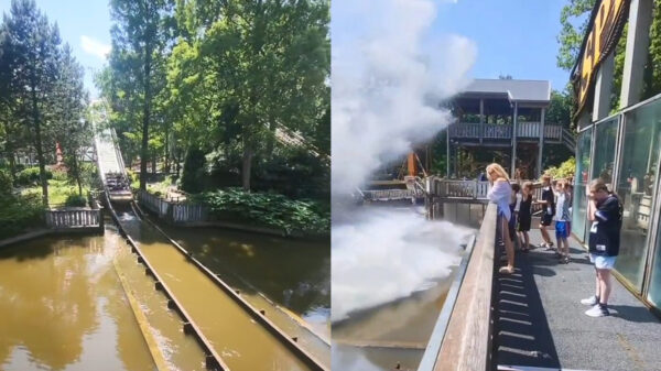 Waterachtbaan 'Splash' in Duinrell bezorgt kinderen een behoorlijk nat pak