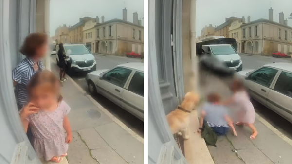 Franse oma met kleinkind in eigen deuropening slachtoffer van brute roofoverval