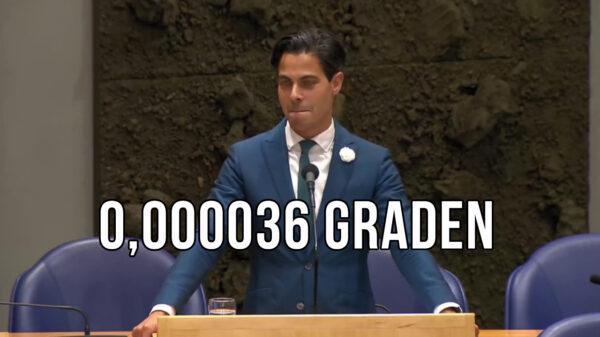 Rob Jetten wil 28 miljard uitgeven voor 0,000036 graden minder termperatuurstijging