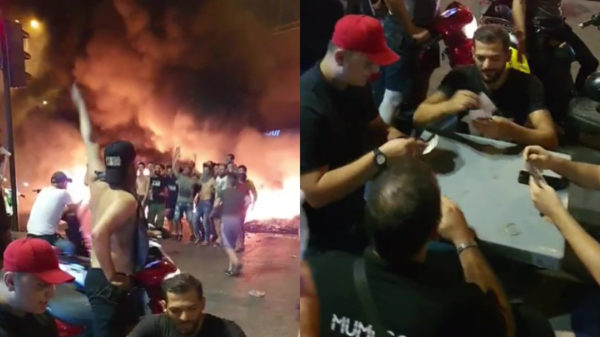 Als je tijdens een demonstratie in Libanon iets beters te doen hebt dan alles in de fik steken