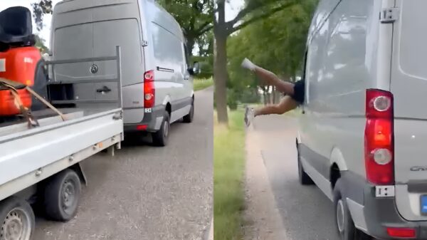 Verkeersruzie in Klarenbeek ontaardt in gevecht, busje in de greppel