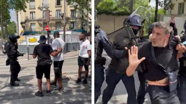 Journalisten tijdens Franse rellen door politieagenten omvergeduwd