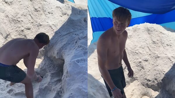 Pas op met het graven van te diepe kuilen in het zand