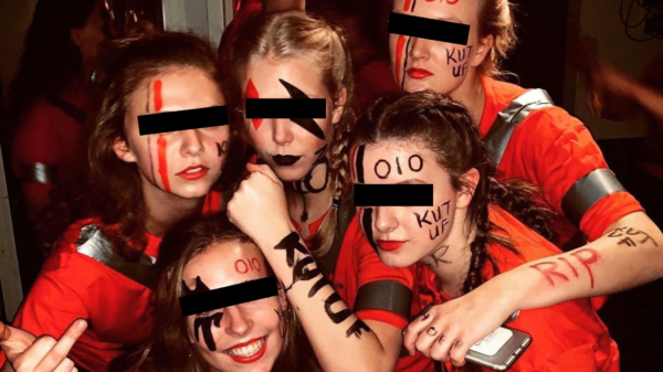 Jaarlijkse traditie: vrouwelijke studenten uit Utrecht en Rotterdam gaan elkaar te lijf