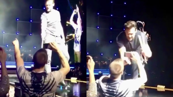 Fanboy is iets té enthousiast als hij Hugh Jackman ontmoet