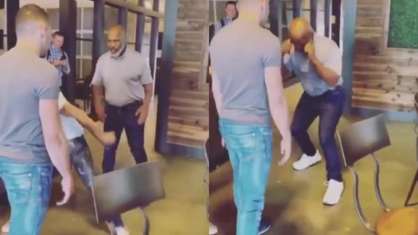 Mike Tyson heeft op zijn 53e nog prima moves in huis