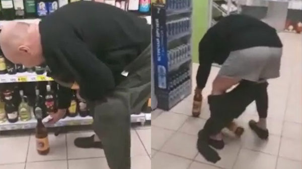 Boodschappen doen is helemaal niet zo gemakkelijk als je gezopen hebt