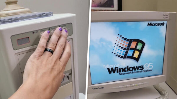 Even lekker nostalgisch je oude Pentium met Windows 95 opstarten