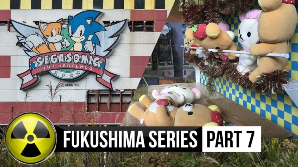 Nederlandse Urban Explorer bezoekt verlaten arcadehal in Fukushima
