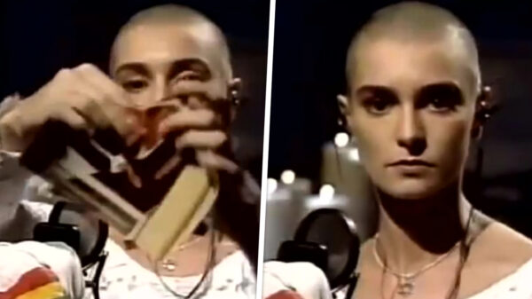 Het moment dat Sinéad O'Connor haar carrière opblies door een foto van de paus te verscheuren