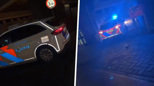 Amsterdamse politieagent sloopt eigen auto tijdens achtervolging