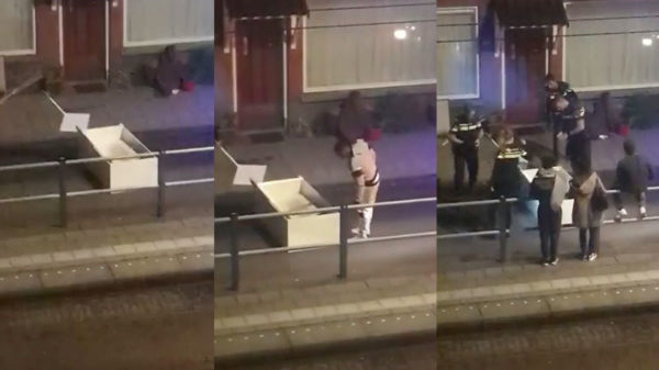 Bezopen Hagenees vindt een slaapplaats: een kist midden op straat