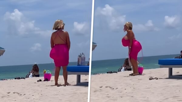 Barbie gaat naar het strand en neemt mee: strandballen