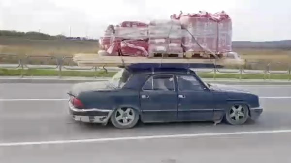 Russische doe-het-zelvers hebben geen zin om een busje te huren