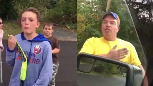 Boze buurtkinderen hebben het vandaag gemunt op een jager