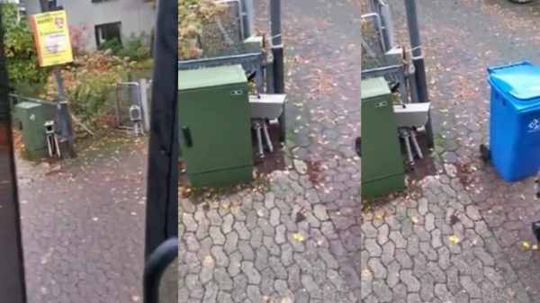 Dankzij deze vuilnisman heb je geen last meer van flitsers in je straat