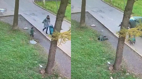 Koter denkt dat 'ie Super Mario is en verdwijnt in een put