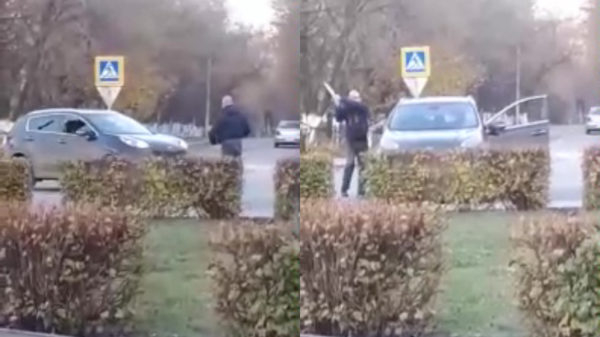 De auto van je baas slopen omdat 'ie het met je vrouw doet