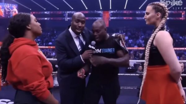 Fabiola daagt Vonneke Bonneke uit voor gevecht waarna ze wordt aangevallen