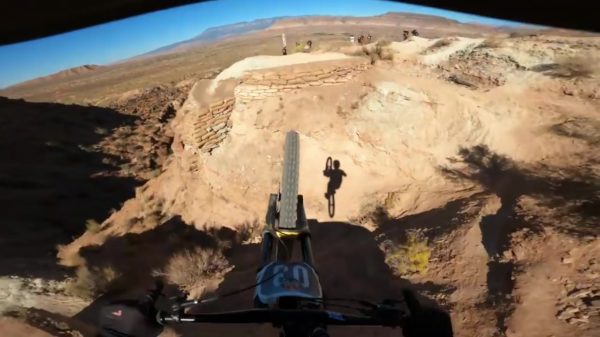 Even met Carson Storch keihard een bizar parcours afjoekelen tijdens Red Bull Rampage 2019