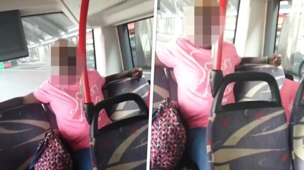 Vrouw helemaal uit haar stekker omdat ze niet achterin de bus mag zitten