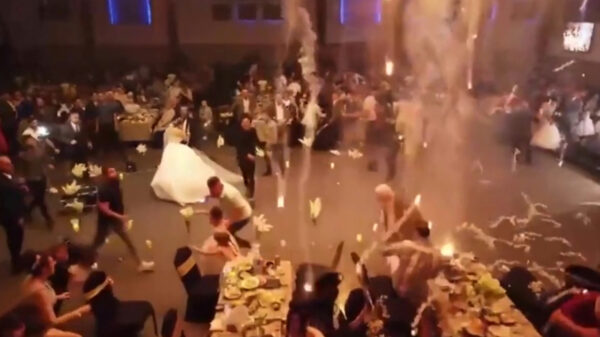 Beelden opgedoken van heftige brand van Irakese bruiloft die 119 levens eist