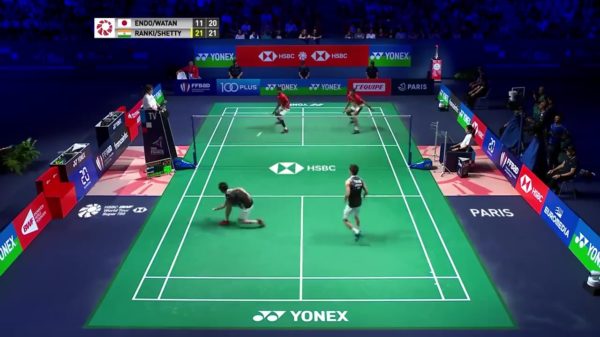 Welkom bij de allervetste badmintonrally van vandaag